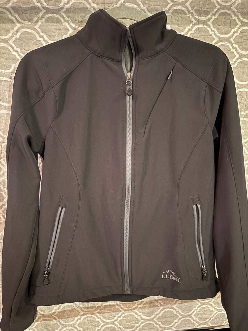 L.L.Bean Women's Pathfinder Soft Shell Jacket Black Size XS Regular